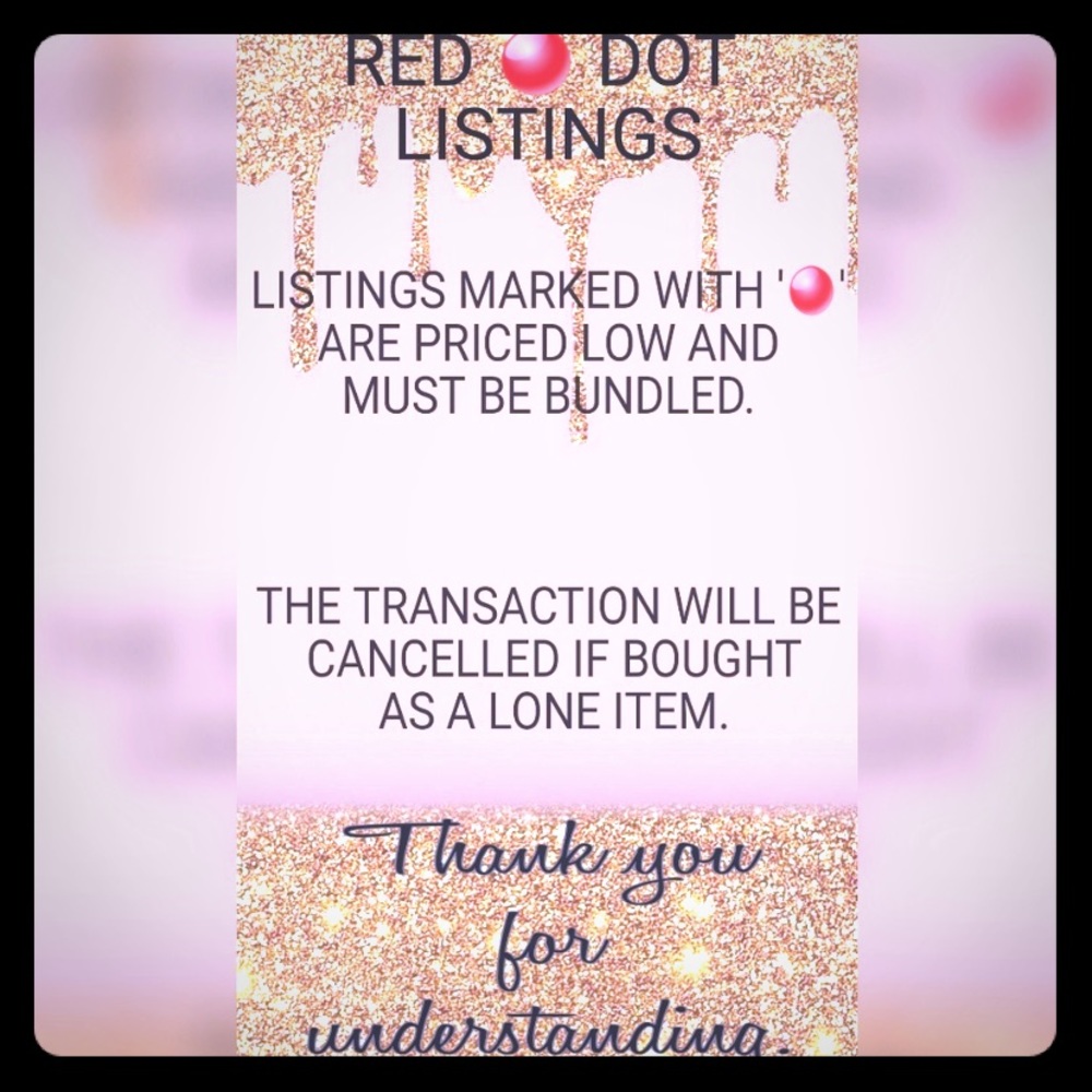 🔴 RED DOT SALE 🔴 idea courtesy of @mona410